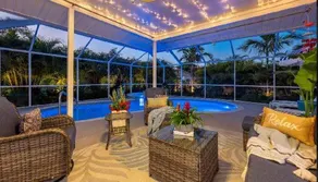 Twin Palms Oasis! Modern, with heated pool and game room! - Image 4