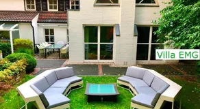 Luxus Ferienhaus Villa EMG Emsdetten nah Münster, Osnabrück, Rheine für Familien Gruppen bis 17 Personen, Pool, Whirlpool, Garten, Kamin, 6SZ - Image 4