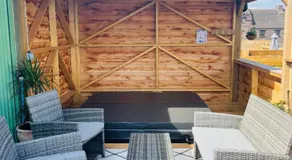Bespoke luxury huts with hot tubs. Located in the black mountains. - Image 3