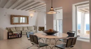Elegant Seaside Villa, great views, infinity pool, Lia, Mykonos - Image 5