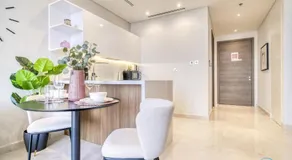 Stylish Studio with Sea Views and Direct Access to the Pool from Balcony, The Anwa By Omniyat, Dubai Maritime City by Deluxe Holiday Homes - Image 5