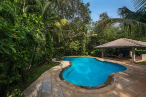 SaffronStays Laguna - 4BR vintage-chic villa with unique pool, gazebo & terrace sit-outs near Mandwa Jetty, Alibaug - Image 3