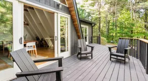 Modern A-Frame Cabin with Loft, Firepit and Grill - Image 4