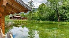 Tiny Water Villa on a Lake with shared camping bathroom - Image 4