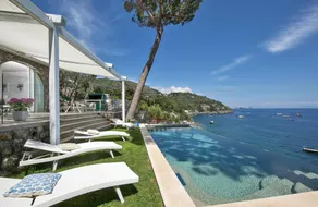 Villa Ibiscus med infinity-pool, direkte adgang til havet, havudsigt, - Image 5