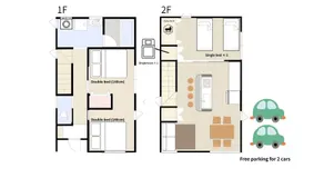 Sa one ko Matsumoto Entire house Free parking 2cars - Image 5