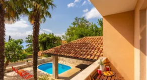 Mediterranean terrace with bbq, swimming pool and sea view - Image 5