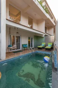Alaya Stays Cavalo Marinho - 3 BHK Boho Retreat with Private Pool & Terrace - Image 3