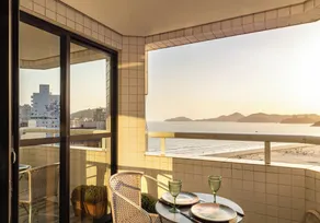 Flat moderno com vista para o mar e varanda! - Image 3