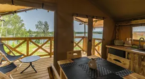 "Wioska Wakacyjna Glamila" Mazury, nad jeziorem, podgrzewany basen, Glamping i domki rodzinne - Image 4