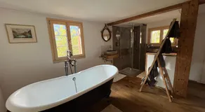 Romantic private superior Swiss Chalet with Hottub - Image 4