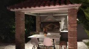 Ferme contemporaine avec barbecue à N. Evia - Image 4