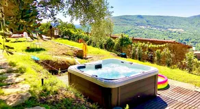 Bio Agriturismo Alba Etrusca di Cortona - Organic Farmhouse- Appartamento Lavanda-Appartamento Rosmarino - vasca idromassaggio esterna da maggio ad ottobre - Image 5