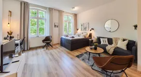 STUDIO3 zentral und ruhig mit Parkplatz, 5 min z Bali-T und GOP, Boxspringbett - Image 2