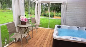 Myntloftet Borlänge med inglasad bubbelbad - Image 4