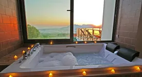 Villa With a Private Heated Pool, Jacuzzi, Overlooking Spectacular Views Of The Sea - Image 5