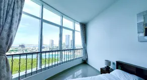 HARF4606 Huge water front 1BR Apt with 2 Sofa Beds in Alreem Island - Image 2
