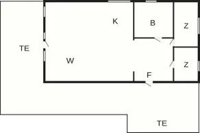 Maison de vacances avec 2 chambres à coucher pour 4 personnes - Image 3