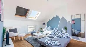 Sky Loft Leipzig - moderne Dachwohnung mit Terrasse und Blick aufs Rathaus - Image 2