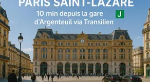 Superbe appartement en centre ville- 15 min de Paris - Parking a proximité - idéale famille ou professionnel en déplacement - Image 4