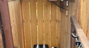 Cozy Glamping Pod Outdoor Kitchen and Shower - Image 5