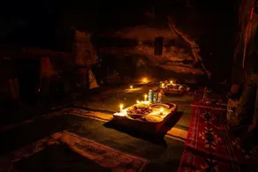 Authentic Bedouin Cave in Little Petra - Image 2