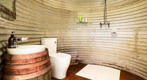 Luxury 6 metre Bell Tent & Outdoor Bathroom, WIFI, TV and firepit, - Image 2