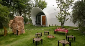 Luxury Shwaas Villa in Mysore with Private pool and landscape - Image 5
