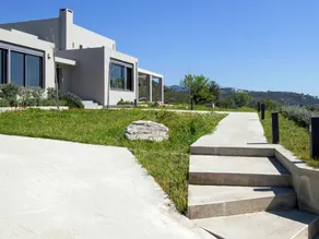 Modern Villa in Nea Agchialos with Garden and Barbecue - Image 2
