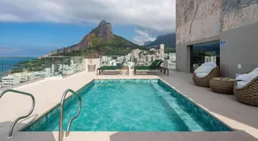 (1008) Apartamento 1 Quarto e Vista para o Cristo - Image 2