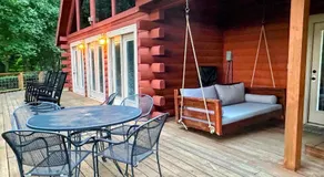 Sophie's Choice Secluded Luxury Log Cabin, Hot Tub, Pool Table, Fire Pit, Close to Town - Image 5