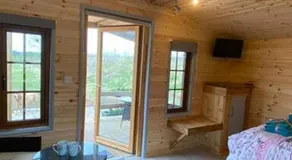 Beautiful Wooden tiny house, Glamping cabin with hot tub 3 - Image 2