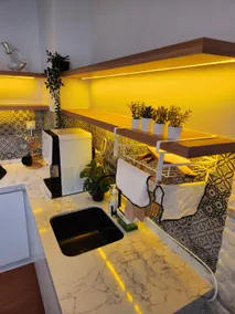 Unique Boho Style Condo with NETFLIX for up to 5PAX - Enjoy Mountain View while swimming at the Infinity Pool & Natural Hotspring Pool, 2mins walk to the Lost World of Tambun, Water Themepark at IPOH - Image 4