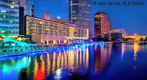 First Class Landing, 2BR, 7 TPA Airport, AC, Free Pkng, Wine, Fast Wi-Fi - Image 2