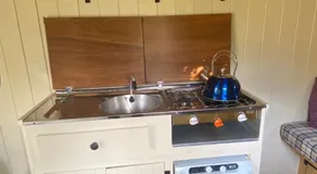 The Shepherd's Hut - Wild Escapes Wrenbury off grid glamping - ages 12 and over - Image 5