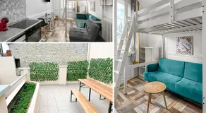 Studio rénové, cuisine équipée - Image 2