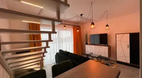 Apartament PREMIUM ze złotą wanną w sypialni widok na morze dyskretny taras z łóżkiem - Bałtyckie Sarbinowo 18 - Image 2