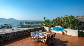 SaffronStays Sea Sparkle - 4BR beachfront villa with lawn, deck & gazebo near Kashid-Murud beach - Image 2