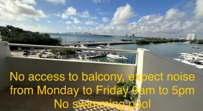 Unique Water Views, free Parking 1bed 1 bath Rooffornomads 416 - Image 3