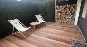 Appartement chaleureux à Megève - 80 m² avec jardin et cheminée. - Image 4