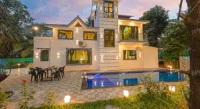 Sea's The Day Luxurious 5bhk Villa 2min From Awas Beach With Huge Private Pool And Lawn Area - Image 3