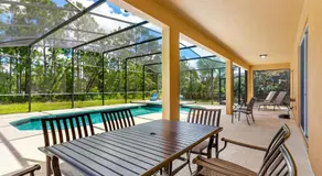 #469-Fabulous 6 Bed home with private pool/spa, extended deck and a conservation view - Image 4
