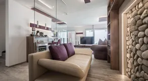 Attraente appartamento accogliente e familiare con sauna, idromassaggio e piscina | Vista sulla montagna | Accetta animali domestici - Image 3