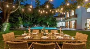 SaffronStays Hacienda by the Sea - 5BR Spanish-style pet & elder-friendly pool villa with lawns, beach access & BBQ nights - Image 4