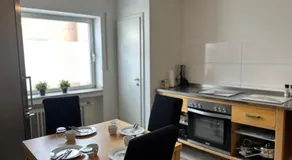Apartment mit vier Einzelbetten ,zusammengeschoben, ideal für Gruppen, Mönchengladbach - Image 3