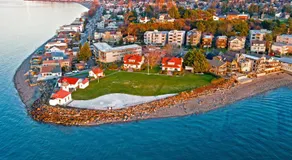 Sunsets over Sound | Water-View Getaway on Half-Acre | Walk to Dining - Image 4
