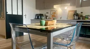 Superbe Chambre avec vue et salle d eau privative dans duplex de 140m2 - proche CHU Clermont - Image 2