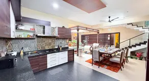 Lagoon Luxe 4BHK Luxury Terrace Pool Villa with Private Theatre & Pool Table by Spacez - Image 4