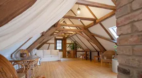 Naturhof-Papiermühle 2 Bett-Zimmer Rosenrot - Image 3