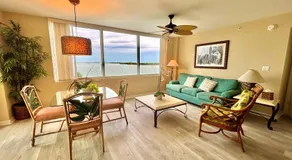 Charmant appartement en copropriété adapté aux familles avec jacuzzi, piscine et barbecue | Vue sur l'eau | Proche de la plage - Image 2